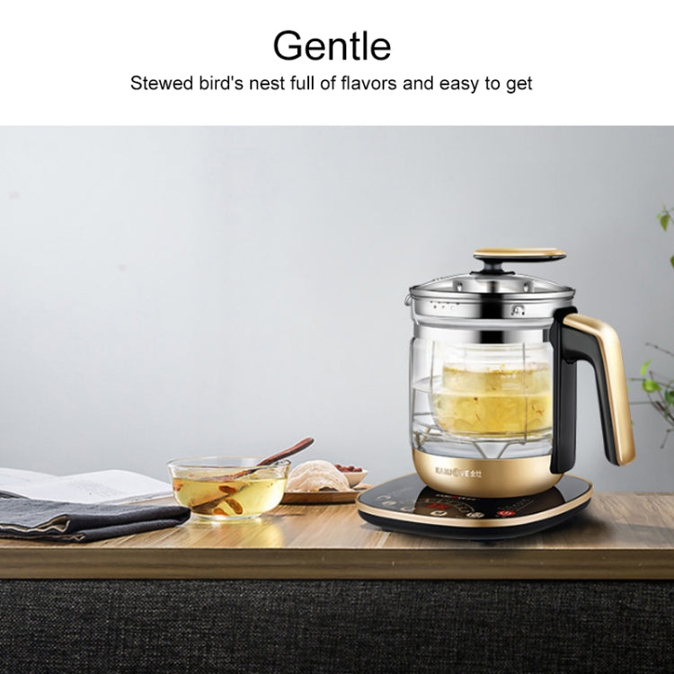 KAMJOVE HT-590 Fully Automatic Water-proof Bird's Nest Stew Cup Glass Health Pot Multi-function Tea Maker CN Plug by KAMJOVE