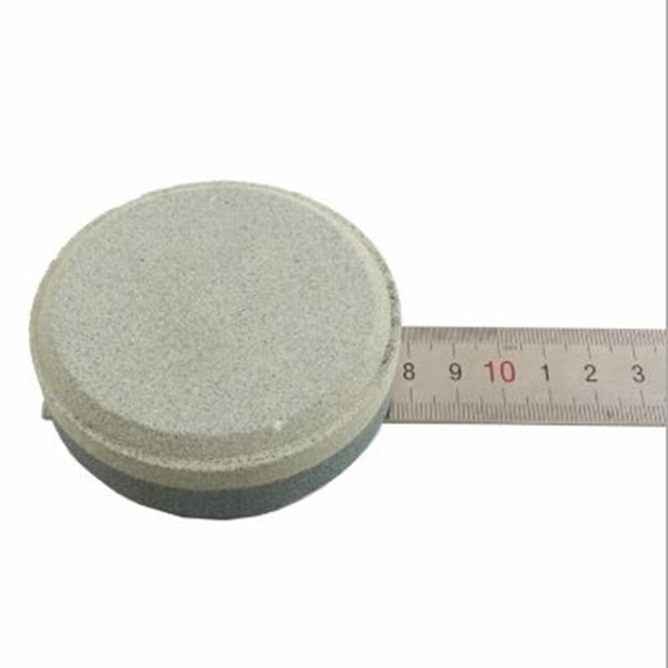 2 PCS Double Sided Sharpening Stone Fast Sharpening Tool Household Sharpening Oilstone Outdoor Sharpener(7.5x2.5cm Round) by bashfashion