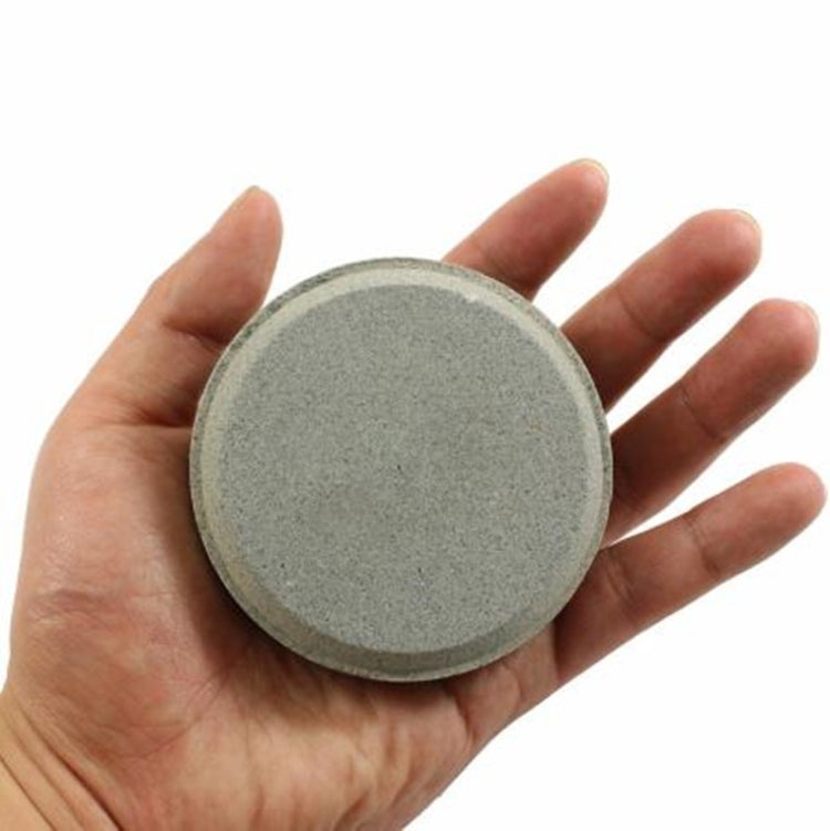 2 PCS Double Sided Sharpening Stone Fast Sharpening Tool Household Sharpening Oilstone Outdoor Sharpener(7.5x2.5cm Round) by bashfashion
