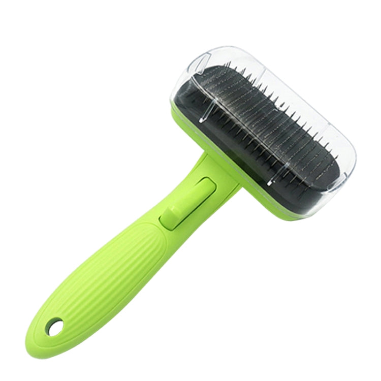 Pet Hair Removal Comb Automatic Hair Removal Brush Dog Hair Grooming Comb Cleaning Supplies by bashfashion
