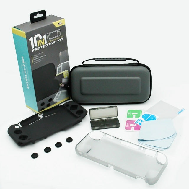 10 in 1 Protective Cover Complete Set Of Accessories Protective Cover For Switch Lite by bashfashion