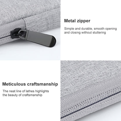 BUBM FMBM-13 Universal Tablet PC Liner Bag Portable Protective Bag, Size: 13 inches(Gray) by BUBM