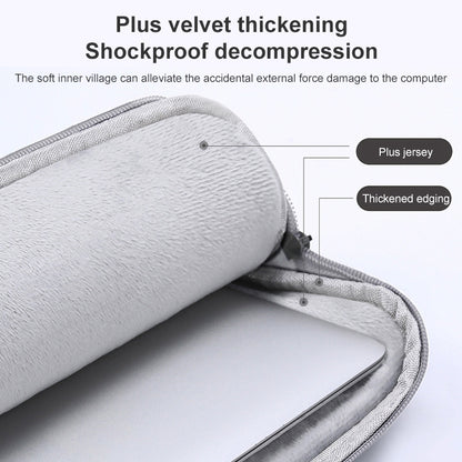 BUBM FMBM-13 Universal Tablet PC Liner Bag Portable Protective Bag, Size: 13 inches(Gray) by BUBM