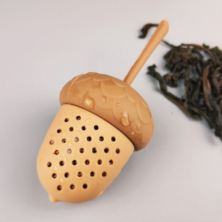 Acorn Mini Tea Strainer Silicone Tea Leak Tea Maker by bashfashion