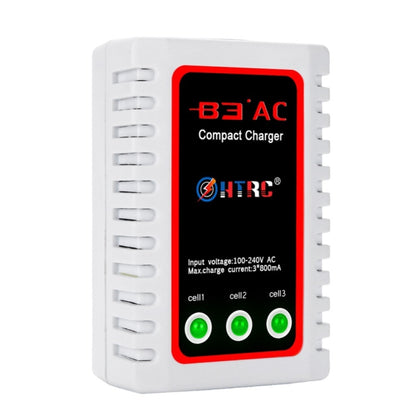 HTRC B3AC 2-3S Model Airplane Lithium Battery Charger Electric Toy Charger, EU Plug by HTRC