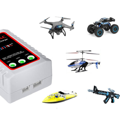 HTRC B3AC 2-3S Model Airplane Lithium Battery Charger Electric Toy Charger, EU Plug by HTRC