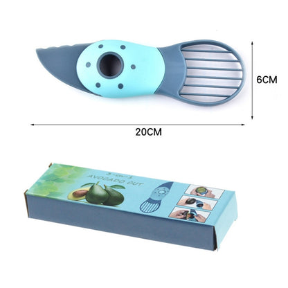 Avocado Cutter Multifunctional Fruit Cutting Pitting Device Slicer Corer Peeler Separator by bashfashion