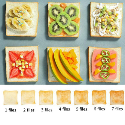 Toaster Home Sandwich Breakfast Machine Automatic Breakfast Toaster, EU Plug by bashfashion