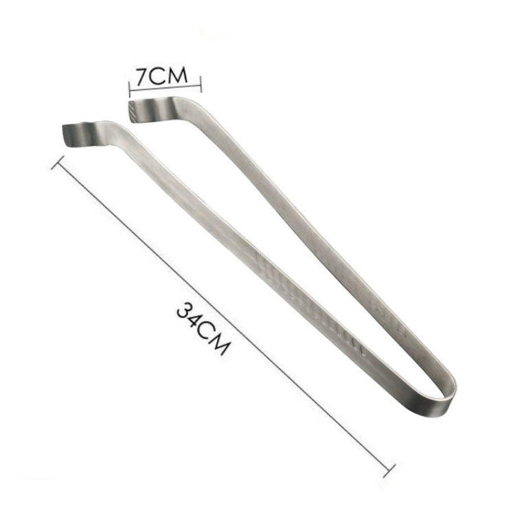 Stainless Steel Barbecue Clip Barbecue Tool Bread Clip Spaghetti Food Clip Steak Clip by bashfashion