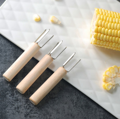 10 PCS Corn Fork Corn Roast Needle Moxa Extender Corn Plug Barbecue Tool Barbecue Fork by bashfashion