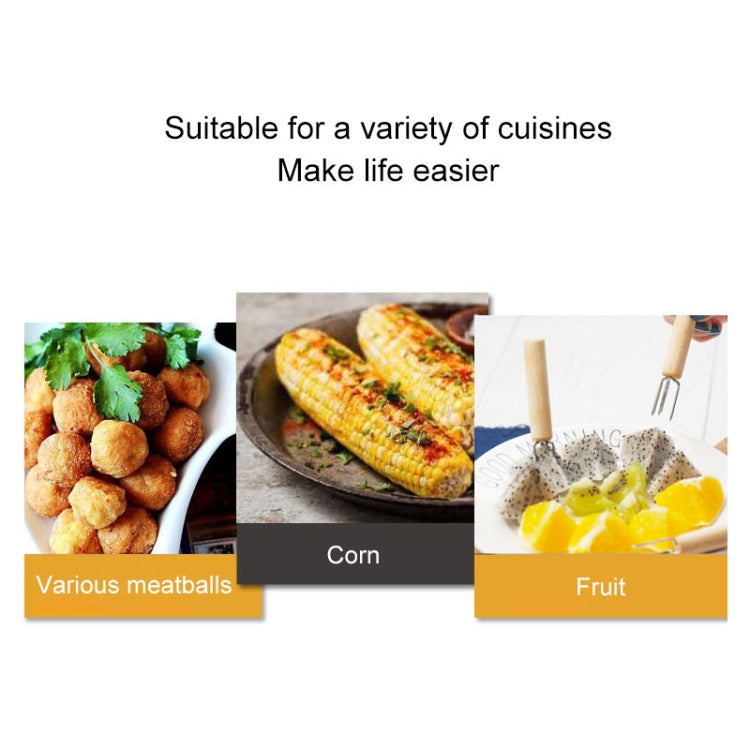 10 PCS Corn Fork Corn Roast Needle Moxa Extender Corn Plug Barbecue Tool Barbecue Fork by bashfashion