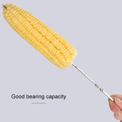 10pcs / Set Metal Square Flat Barbecue Stick BBQ Skewers by bashfashion