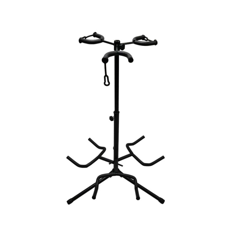 Tripod Three-head Height Adjustment Guitar Stand by bashfashion
