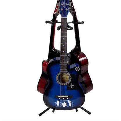 Tripod Three-head Height Adjustment Guitar Stand by bashfashion