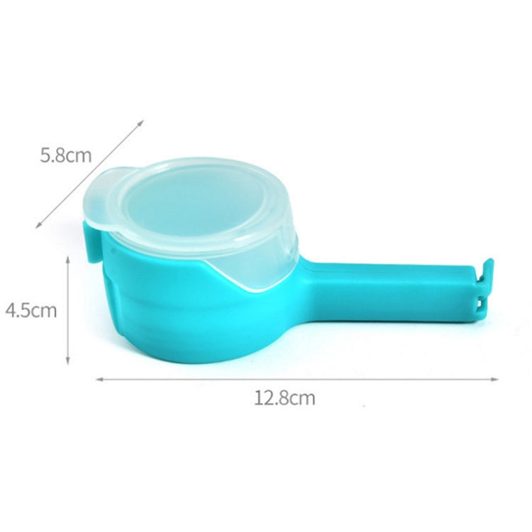 Milk Powder Tea Sealing Clip Snack Bag Plastic Bag Household Sealing Clip(Blue) by bashfashion