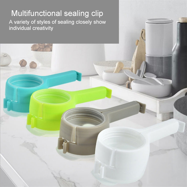 Milk Powder Tea Sealing Clip Snack Bag Plastic Bag Household Sealing Clip(Blue) by bashfashion