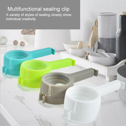 Milk Powder Tea Sealing Clip Snack Bag Plastic Bag Household Sealing Clip(Blue) by bashfashion