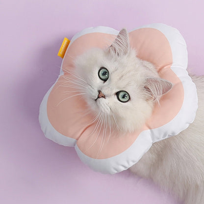 Cute Flower Shaped Pet Anti-licking Collar, Specification: S(Pink) by bashfashion