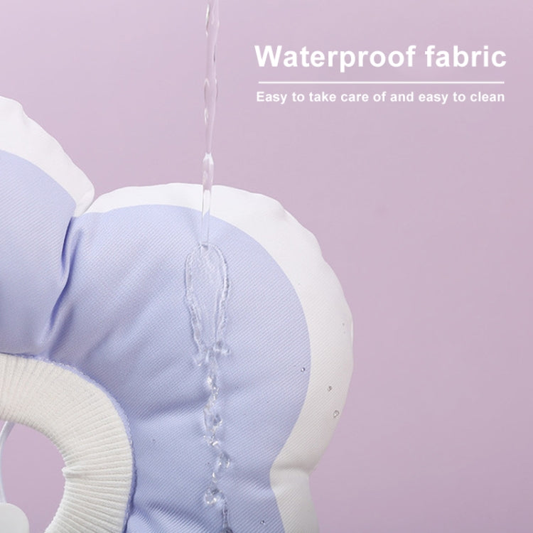 Cute Flower Shaped Pet Anti-licking Collar, Specification: L(Pink) by bashfashion