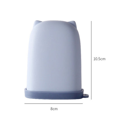 Portable Soap Box Sealed & Leak-proof Travel Products Personal Care Essential(Blue) by bashfashion