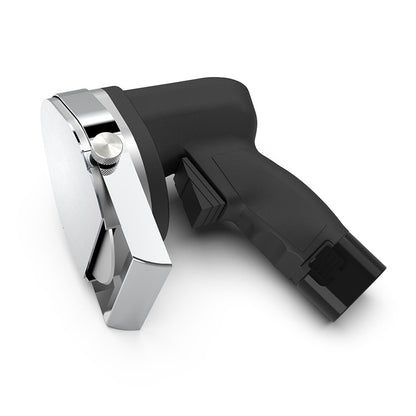 Electric Barbecue Slicing Machine Rechargeable Handheld Barbecue Slicing Knife CN Plug(Black) by bashfashion