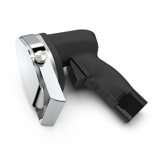 Electric Barbecue Slicing Machine Rechargeable Handheld Barbecue Slicing Knife CN Plug(Black) by bashfashion