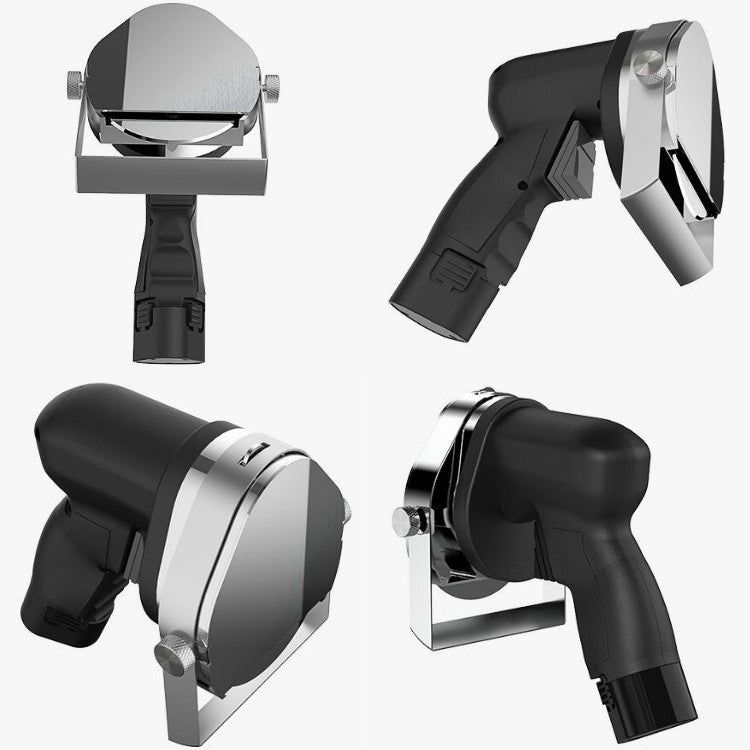 Electric Barbecue Slicing Machine Rechargeable Handheld Barbecue Slicing Knife CN Plug(Black) by bashfashion