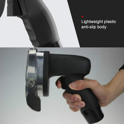 Electric Barbecue Slicing Machine Rechargeable Handheld Barbecue Slicing Knife CN Plug(Black) by bashfashion