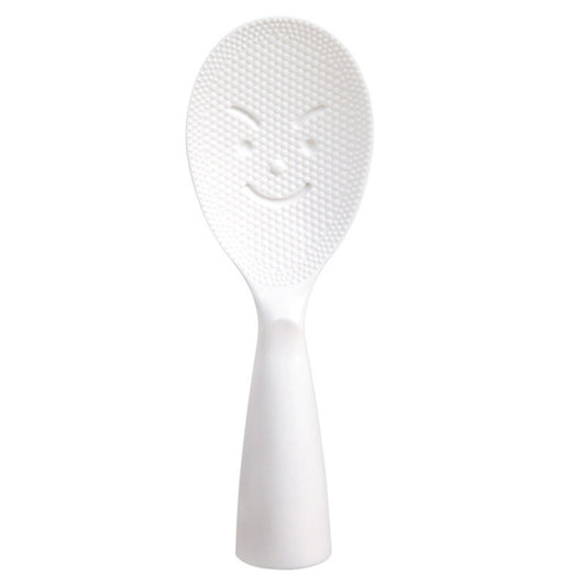 Creative Smile Face Rice Spoon Vertical Type Food Grade Kitchen Rice Cooker Spoon by bashfashion