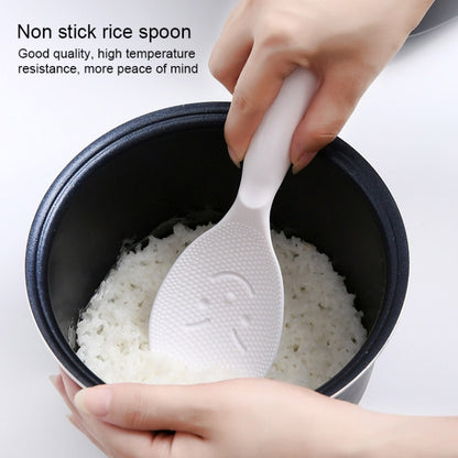 Creative Smile Face Rice Spoon Vertical Type Food Grade Kitchen Rice Cooker Spoon by bashfashion