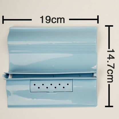 Fixed Door Seam Cat Rubbing Device Anti-itching & Hair Removal Massage Brush Pet Supplies(Blue) by bashfashion