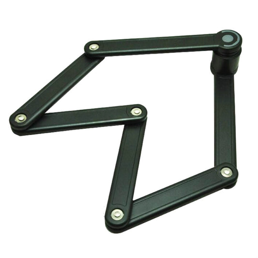 Tonyon Universal Anti-hydraulic Scissors Bicycle Lock Four-section Folding Mountain Bike Lock(Black) by Tonyon