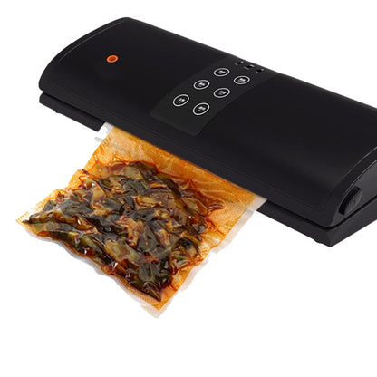 Vacuum Non-woven Sealing Machine Food Preservation Machine Small Packaging Machine, Specification: Double pump (6 buttons) EU Plug by bashfashion