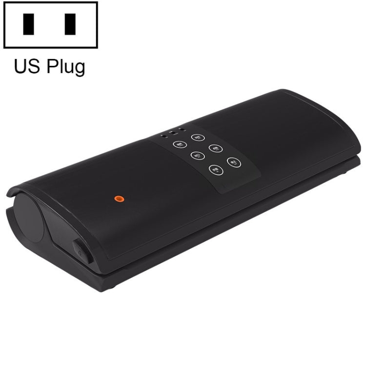 Vacuum Non-woven Sealing Machine Food Preservation Machine Small Packaging Machine, Specification: Double pump (6 buttons) US Plug by bashfashion