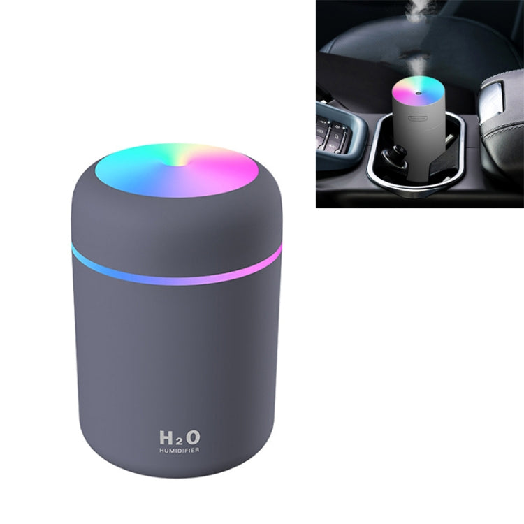 Colorful Cup Humidifier USB Car Air Purifier(Grey) by bashfashion