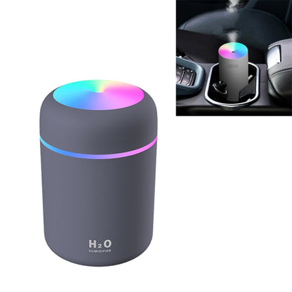 Colorful Cup Humidifier USB Car Air Purifier(Grey) by bashfashion