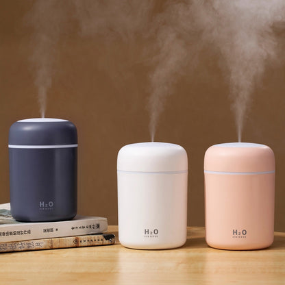 Colorful Cup Humidifier USB Car Air Purifier(White) by bashfashion