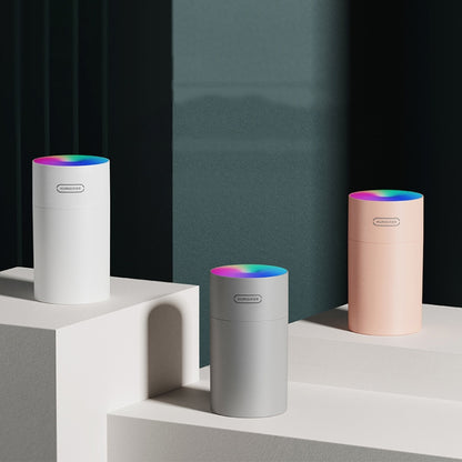 Colorful Cup Humidifier USB Car Air Purifier(White) by bashfashion