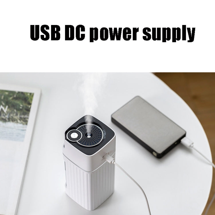 Humidifier USB Office Home Car Mute Portable Colorful Air Purifier(White) by bashfashion