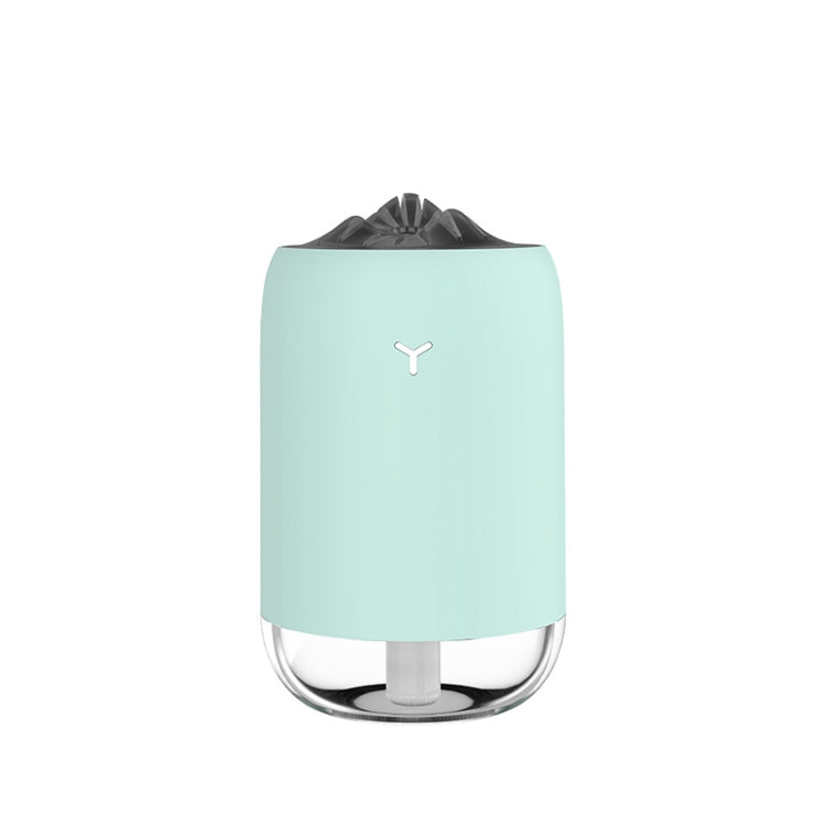 Car Portable Humidifier Household Night Light USB Spray Instrument Disinfection Aroma Diffuser(Turquoise) by bashfashion