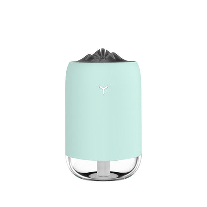Car Portable Humidifier Household Night Light USB Spray Instrument Disinfection Aroma Diffuser(Turquoise) by bashfashion