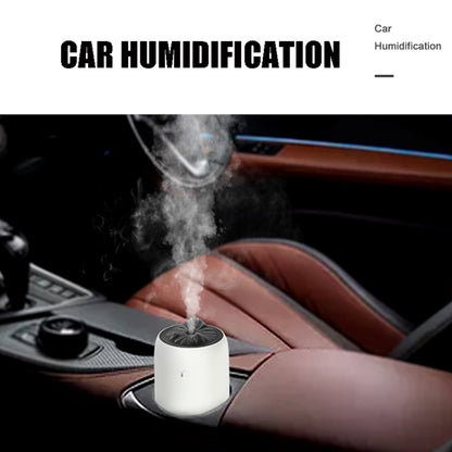 Car Portable Humidifier Household Night Light USB Spray Instrument Disinfection Aroma Diffuser(Turquoise) by bashfashion