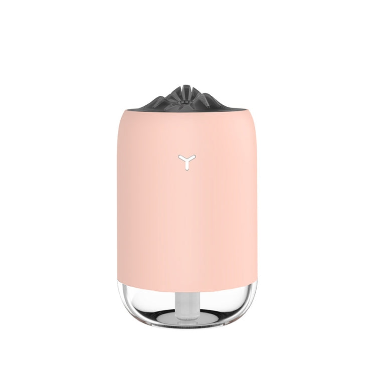 Car Portable Humidifier Household Night Light USB Spray Instrument Disinfection Aroma Diffuser(Pink) by bashfashion
