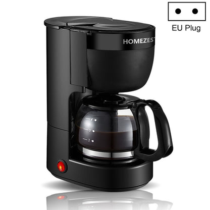 Homezest Household Small Coffee Maker Automatic Mini Drip Coffee Machine, Style:EU Plug(Black) by HOMEZEST