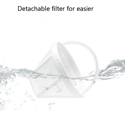 HOMEZEST Household Small Coffee Machine Fully Automatic Portable Drip Coffee Machine(EU Plug) by bashfashion