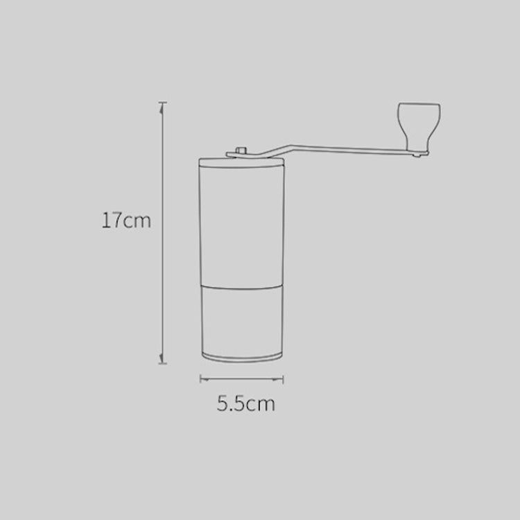 Household Portable Hand-cranked Coffee Machine Detachable Manual Grinder Coffee Grinder(M3 Without Logo) by bashfashion