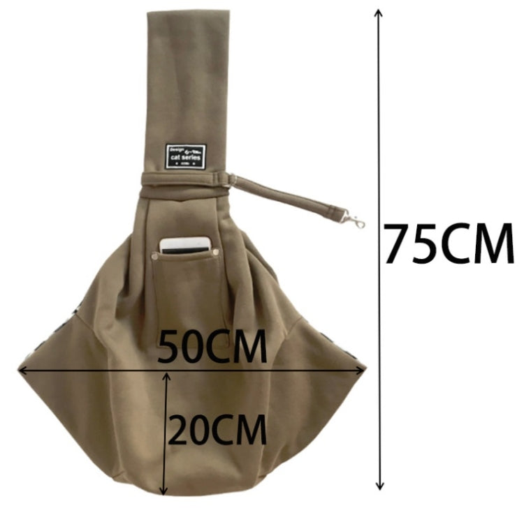 Pet Outing Carrier Bag Cotton Messenger Shoulder Bag, Colour: Yellow by bashfashion