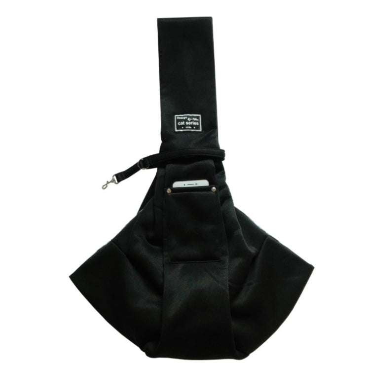 Pet Outing Carrier Bag Cotton Messenger Shoulder Bag, Colour: Black by bashfashion