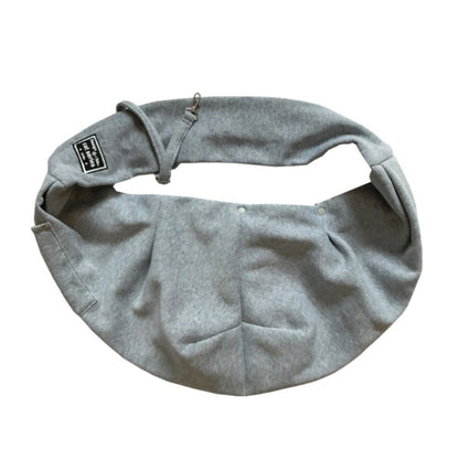 Pet Outing Carrier Bag Cotton Messenger Shoulder Bag, Colour: Gray by bashfashion