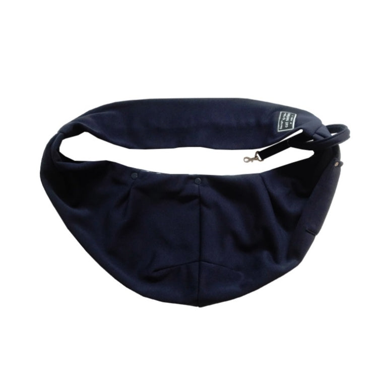 Pet Outing Carrier Bag Cotton Messenger Shoulder Bag, Colour: Dark blue by bashfashion